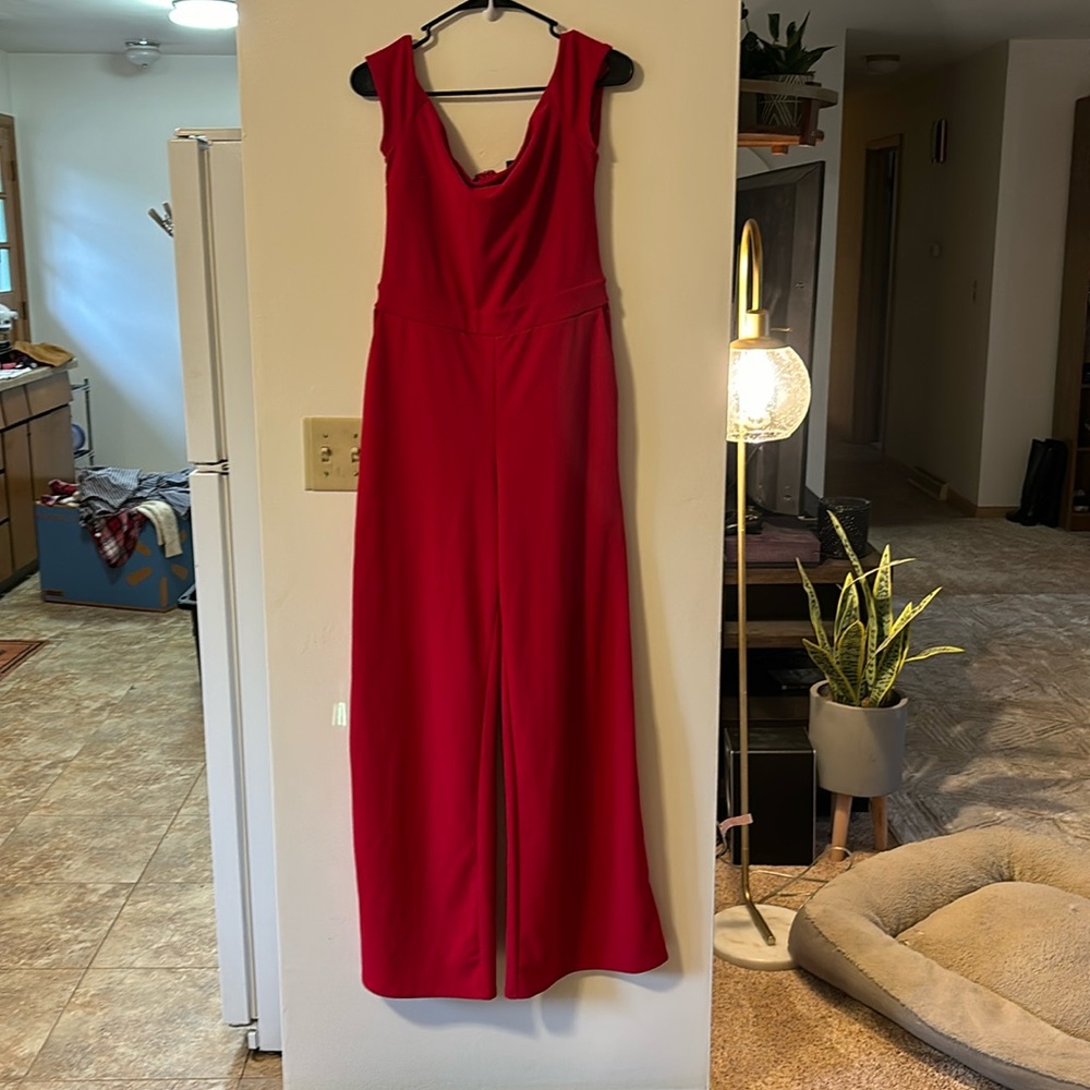 Red romper